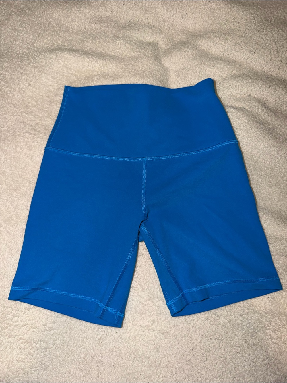lululemon athletica High-Rise align Bike Shorts in Bright Blue